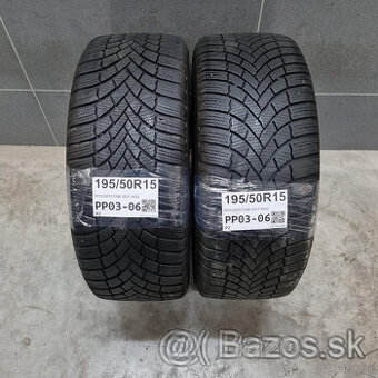 Zimné pneumatiky 195/50 R15 BRIDGESTONE DOT4422