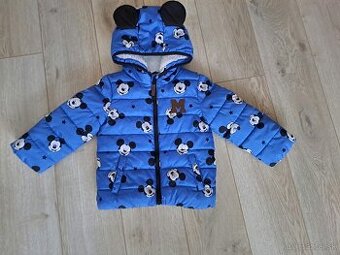 Zimná bundička Mickey Mouse na 18-24mes.