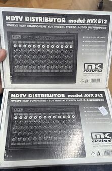 2x MK electronic AVX512, HDTV distributor