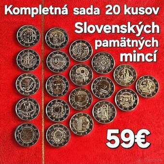 2€ SLOVENSKÉ pamätné mince