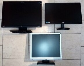 LCD monitor Benq a AOC