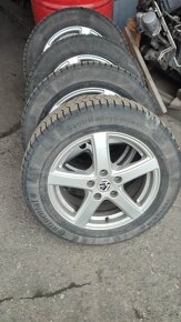 Disky 5x112r16 , zimné pneumatiky 205/60r15