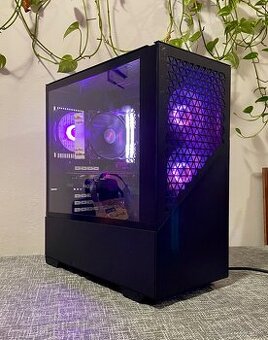 Herný PC RX 7600 8gb s Ryzen 7 5700 /16gb/1tb/600w