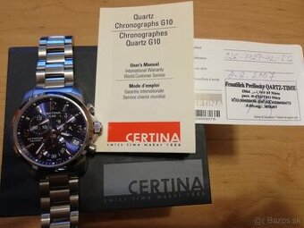 Pánske hodinky chronograf Certina G10