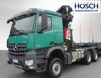 Mercedes-Benz Arocs 3358 L 6x6 s hydr. rukou / lesovoz - 1