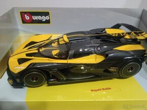 1:18 BUGATTI BOLIDE a DIVO, FORD GT, PORSCHE 911 GT3, Bburag