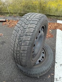 185/60 r 15 zimne pneu na diskoch - 1