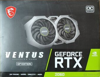 MSI Ventus GEFORCE RTX 2060 6GB GP EDITION