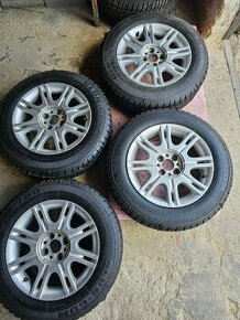 Zimné pneumatiky 185/65r15 na diskoch 4x98 6,5j15.