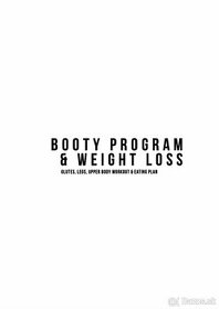 BOOTY PROGRAM WEIGHT LOSS