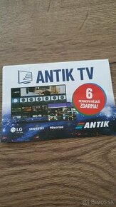 Antik Tv 6 mes. voucher - pre 2x SmartTV ako Magio GO