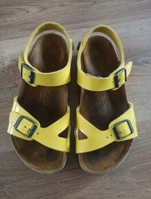 Žlté sandálky Birkenstock