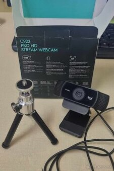 Predám webkameru Logitech Pro Stream Webcam C922 PRO