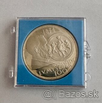 100 kčs Myslbek 1972 proof