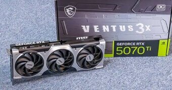 MSI NVIDIA GeForce RTX 5070 Ti 16G VENTUS 3X OC