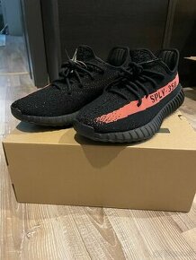 Adidas Yeezy boost 350v2 Black core red 42 velkost - 1