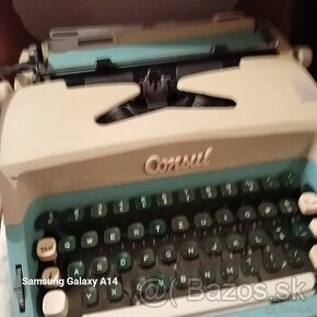 Písací stroj mechanický Consul