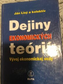 Dejiny ekonomických teórii Lisy a kolektív