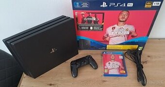 PS4 PRO 1TB kompletné balenie