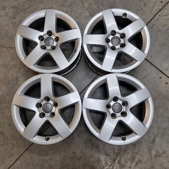 Hliníkové AUDI disky 5x100 R15 6.0J ET38