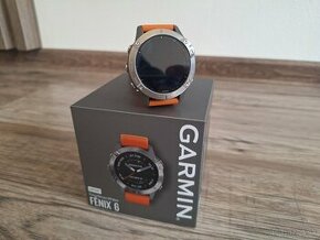 Športové hodinky zn. Garmin Fenix 6 Sapphire/Titanium/Orange