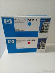 Original tonery HP Q7581 A, HP Q 7583 A - 1