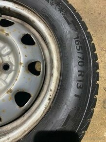 Zimné pneumatiky 165/70 R13 T na diskoch Felicia - 1