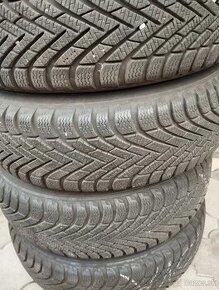 SADA DISKOV 5X112 6JX15 H2 ET 47 ZIMNE PNEU,PIRELLI 195/65R1