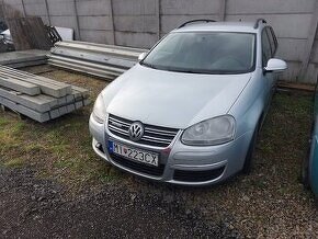 VW Golf 5 kombi, 1,9tdi 77kw r.v.2009 - zadretý motor