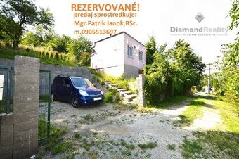 REZERVOVANÉ   Na predaj chata Košice  - Hrbová  , pozemok 9