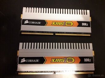 2X 2GB DDR2 800MHz Corsair CM2X2048-6400C4DHX