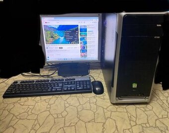 Predám lou herni pc AMD Phenom II X4 965 10 gb ram ssd 240 g