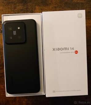 Predám Xiaomi 14 12\512GB čierny