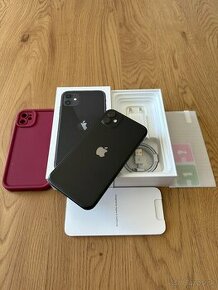 iPhone 11 64 gb Black - komplet príslušenstvo, záruka