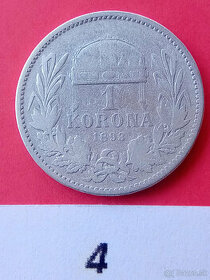 1Koruna strieborná Uhorská - 1