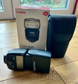 Canon blesk Speedlite 430 EX III-RT