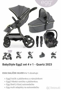 Babystyle Egg2 QUARTZ 4-kombinacia