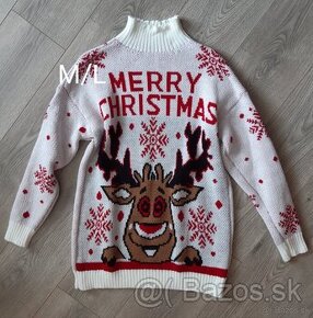 Svetrík Merry Christmas M/L