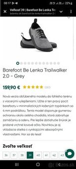 Be Lenka Trailwalker - Grey