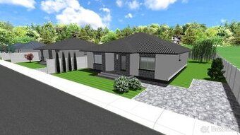 PREDAJ - 4 izb.RD typu bungalov vo výstavbe,Novostavba