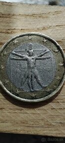 1€ Vzácna minca Taliansko