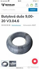 Butylové pneumatiky na nákladné vozidlá 2ks - 1