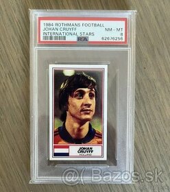 Johan Cruff, Holandsko, Rothams Football, 1984, PSA 8