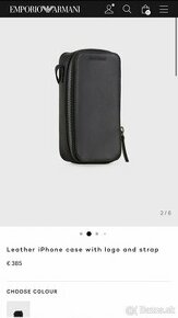 emporio armani phone case , crossbody taška kožená