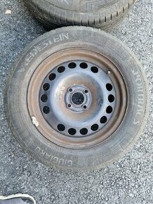 Opel disky 4x100, 6,5Jx15H2, ET35, Letné pneu195/65 R15