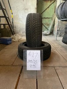 87. YOKOHAMA AVS Winter 205/55 R15 Zimná 2008 6,5mm 2ks 10€/