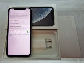 IPHONE XR WHITE 64GB ZÁRUKA - VEĽMI DOBRÝ STAV