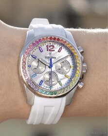 Festina dámske chronografické hodinky, model Boyfriend - 1