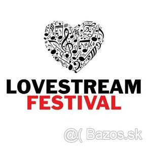 Lovestream festival - trojdňové vstupenky - 3 dni