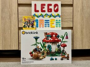 P: LEGO BrickLink 910037 - Mushroom House + parádny DARČEK